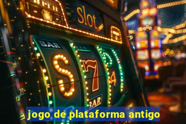 jogo de plataforma antigo